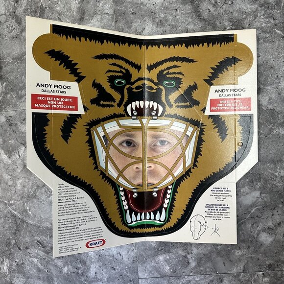 1994 1994-95 KRAFT GOALIE MASKS COMPLETE SET OF 8 - ROY POTVIN BELFOUR - Picture 5 of 9